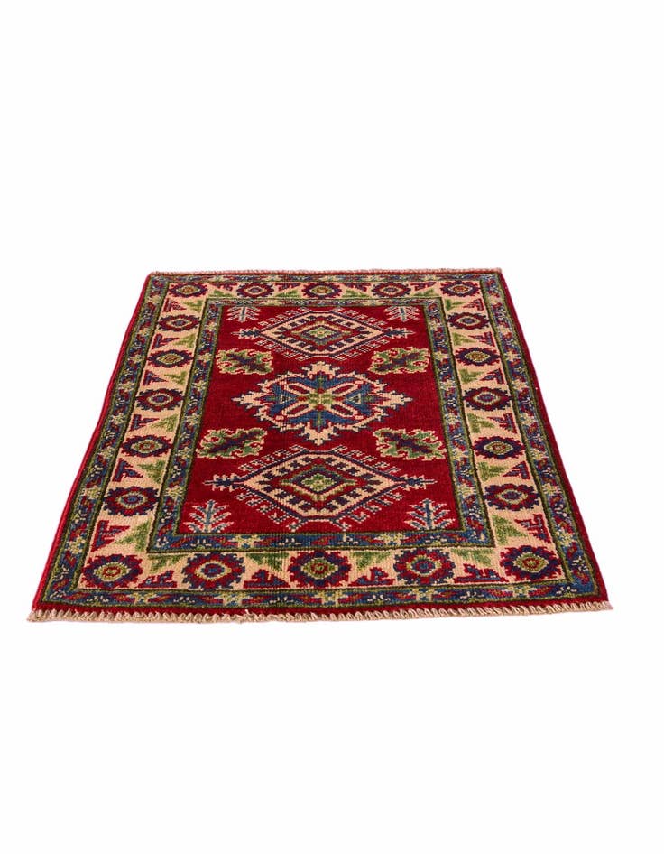 Detail image of 2' 2 x 3' 2 Hand Knotted Kazak Rug
