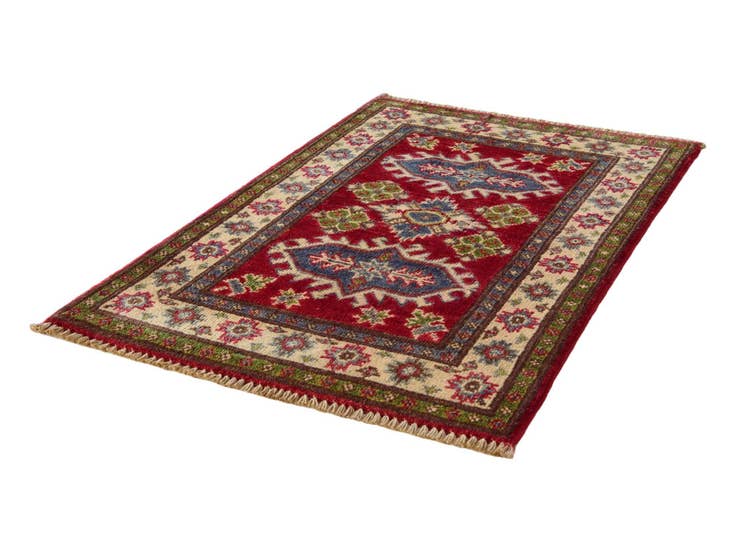 Detail image of 2' x 3' 1 Hand Knotted Kazak Rug