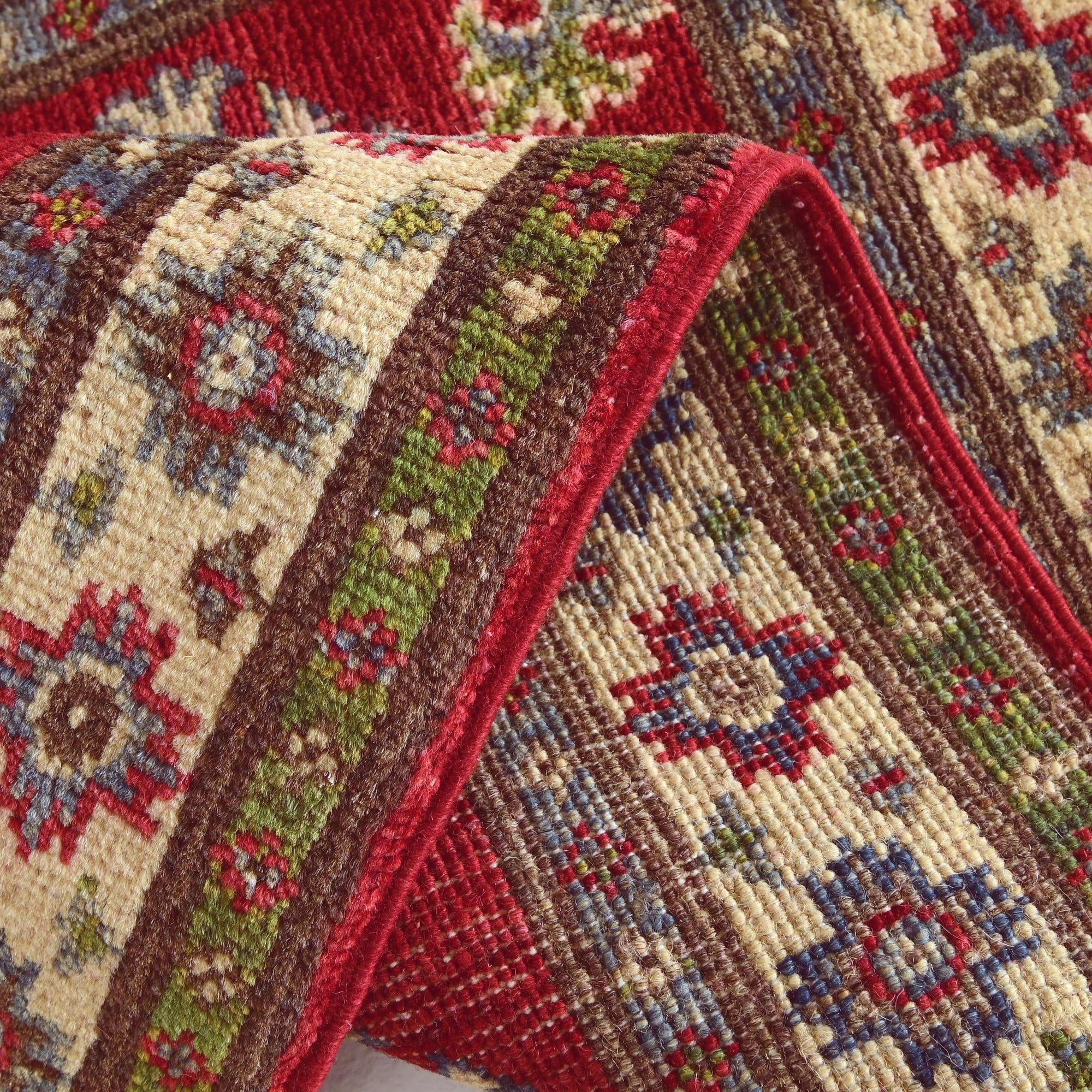 2' x 3' 1 Hand Knotted Kazak Rug