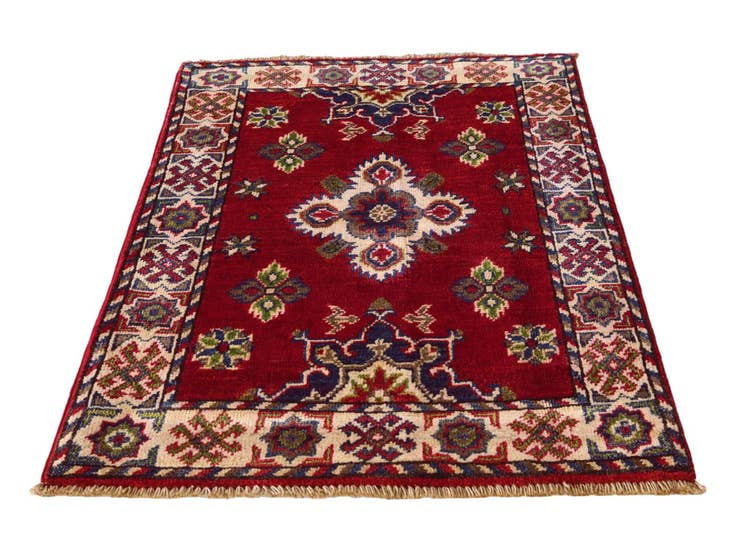 Detail image of 2' 2 x 3' 2 Hand Knotted Kazak Rug