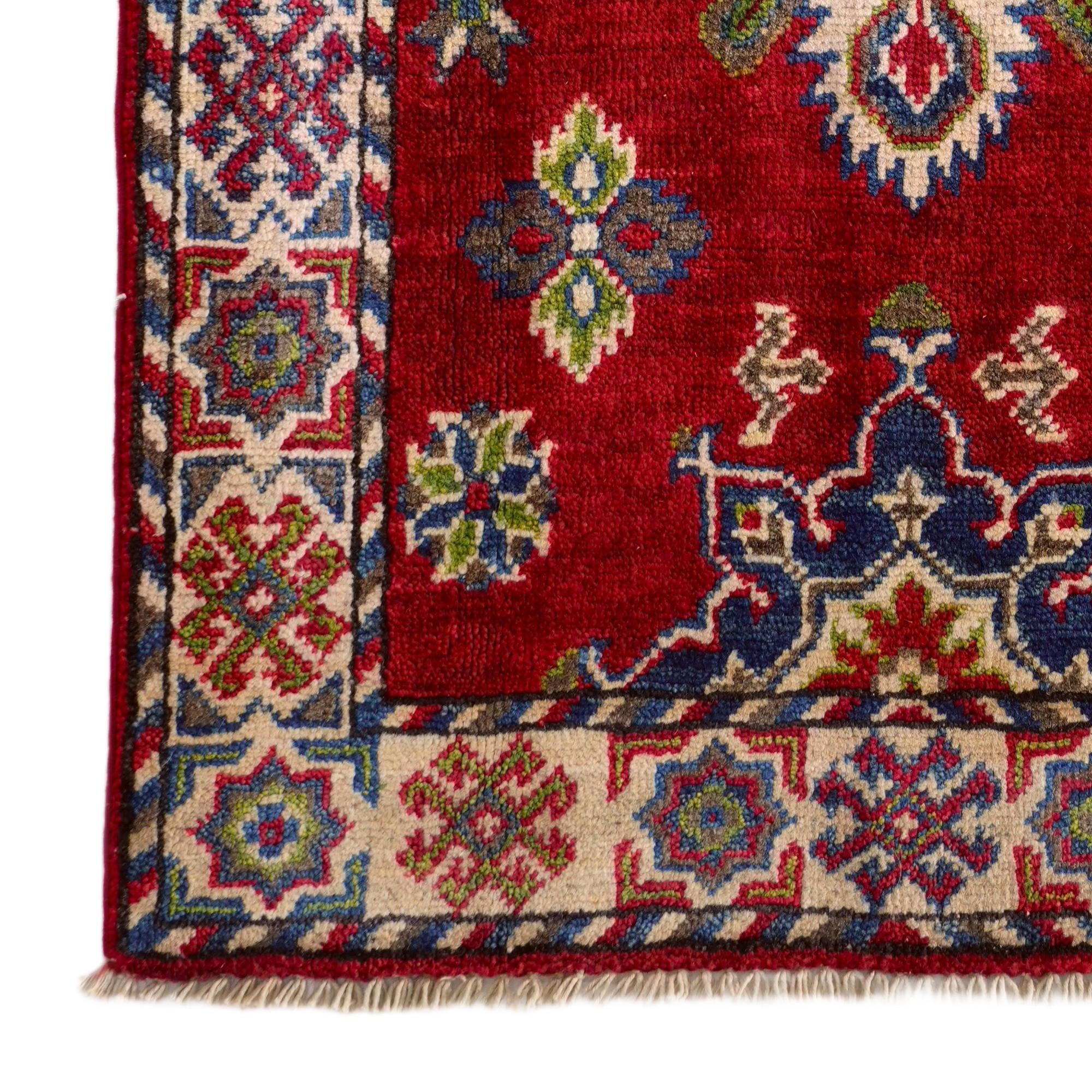 2' 2 x 3' 2 Hand Knotted Kazak Rug