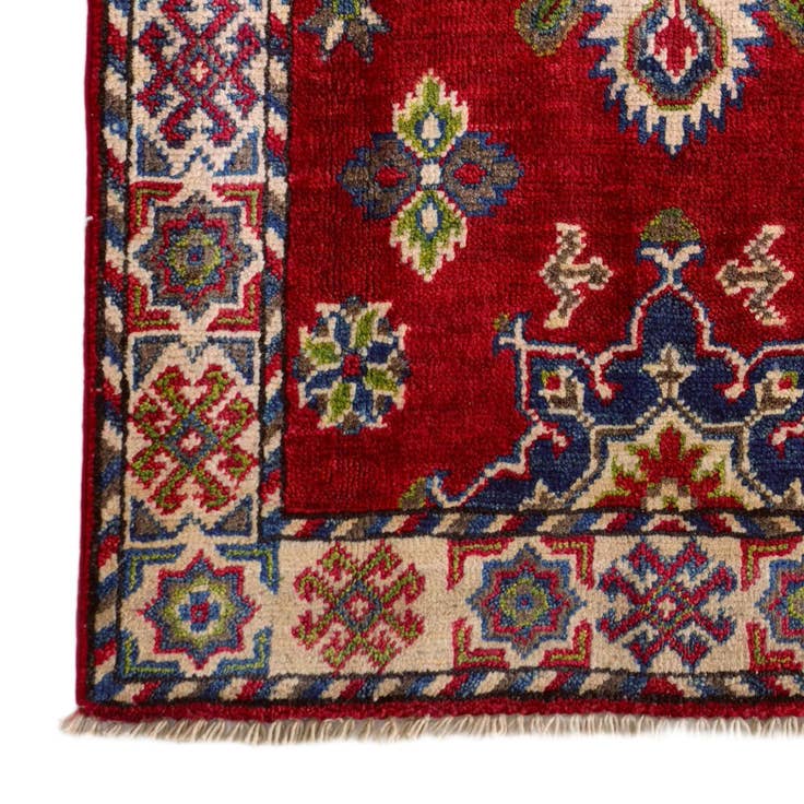 Detail image of 2' 2 x 3' 2 Hand Knotted Kazak Rug