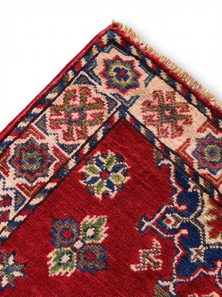 Detail image of 2' 2 x 3' 2 Hand Knotted Kazak Rug