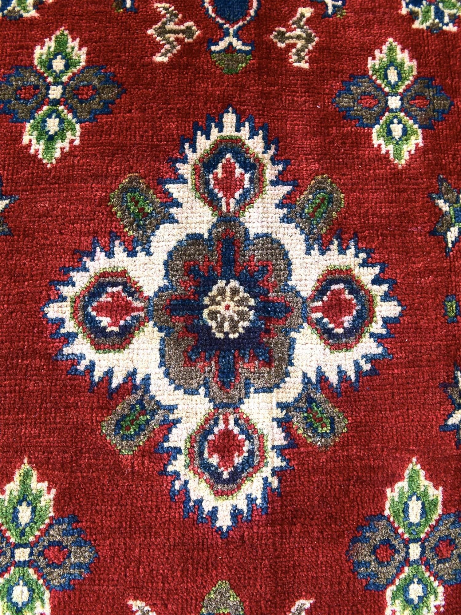 2' 2 x 3' 2 Hand Knotted Kazak Rug