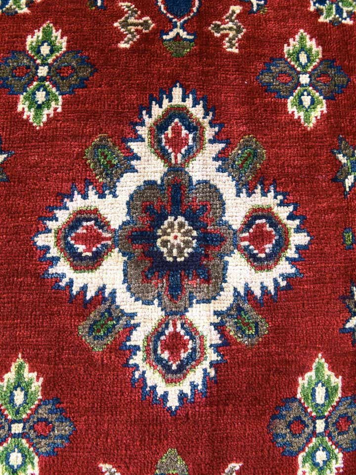 2' 2 x 3' 2 Hand Knotted Kazak Rug