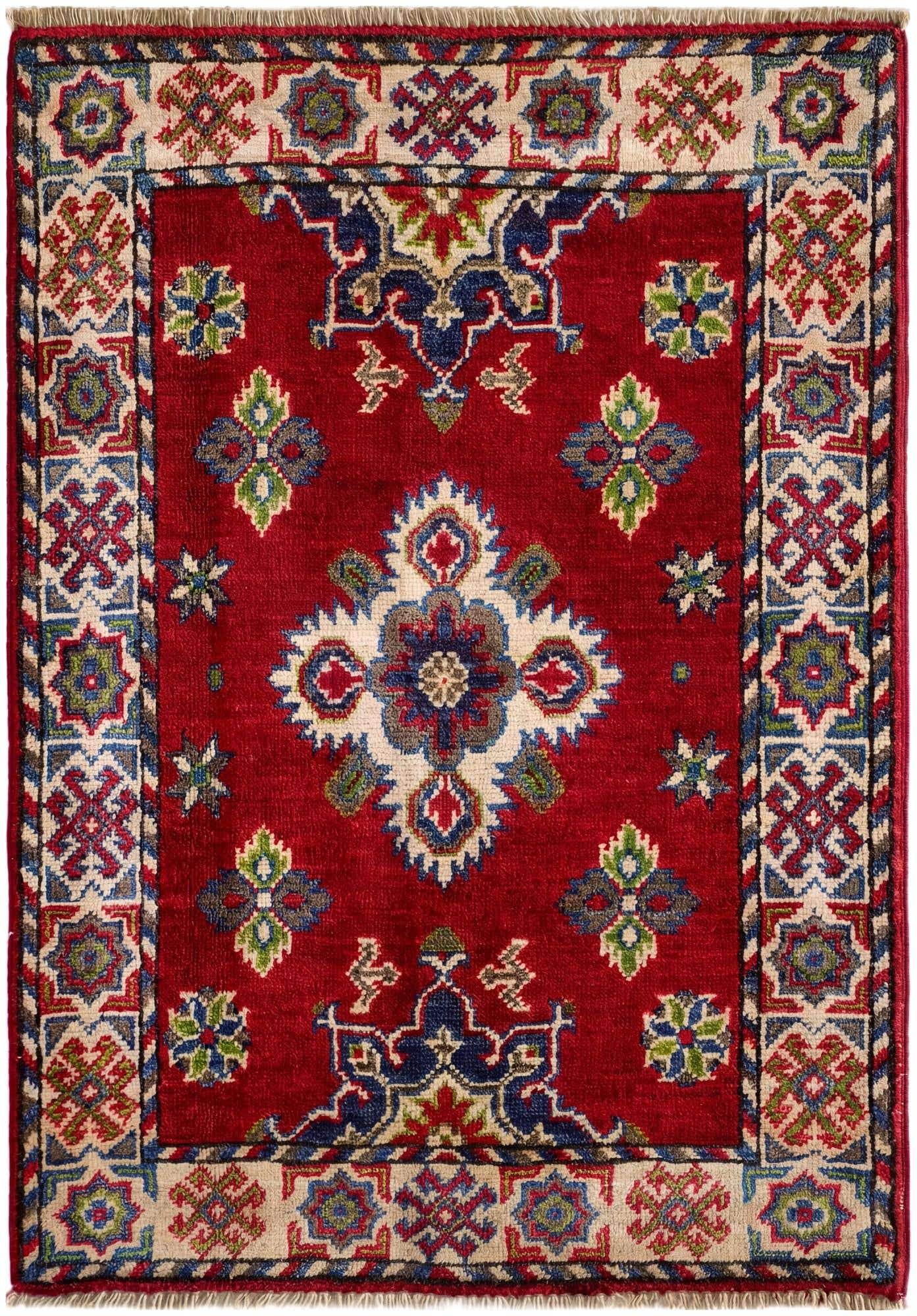 2' 2 x 3' 2 Hand Knotted Kazak Rug