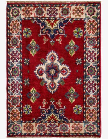 2' 2 x 3' 2 Hand Knotted Kazak Rug