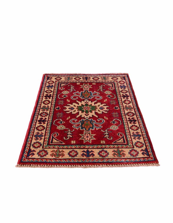 Detail image of 2' x 3' Hand Knotted Kazak Rug
