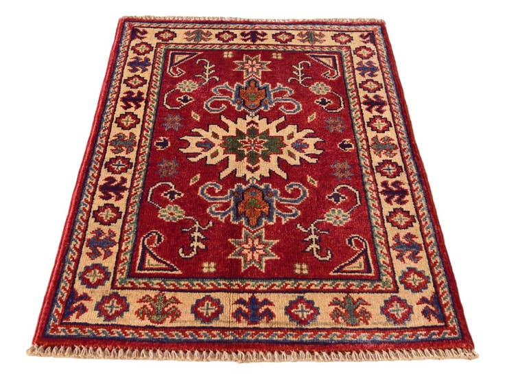 Detail image of 2' x 3' Hand Knotted Kazak Rug