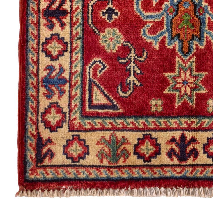Detail image of 2' x 3' Hand Knotted Kazak Rug