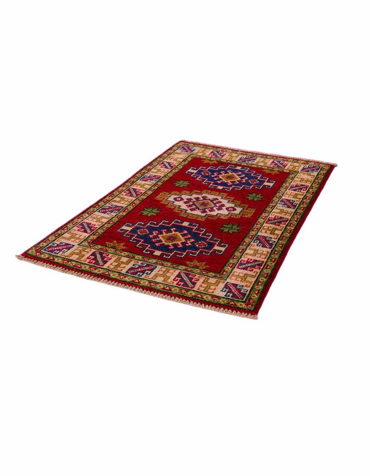 Detail image of 1' 11 x 2' 11 Hand Knotted Kazak Rug