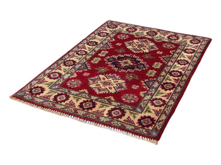 Detail image of 2' x 3' Hand Knotted Kazak Rug