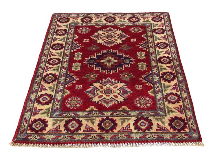 Detail image of 2' x 3' Hand Knotted Kazak Rug