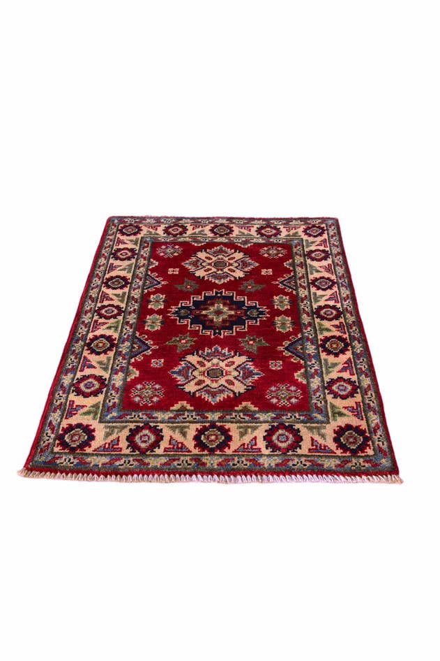 Detail image of 2' x 3' Hand Knotted Kazak Rug