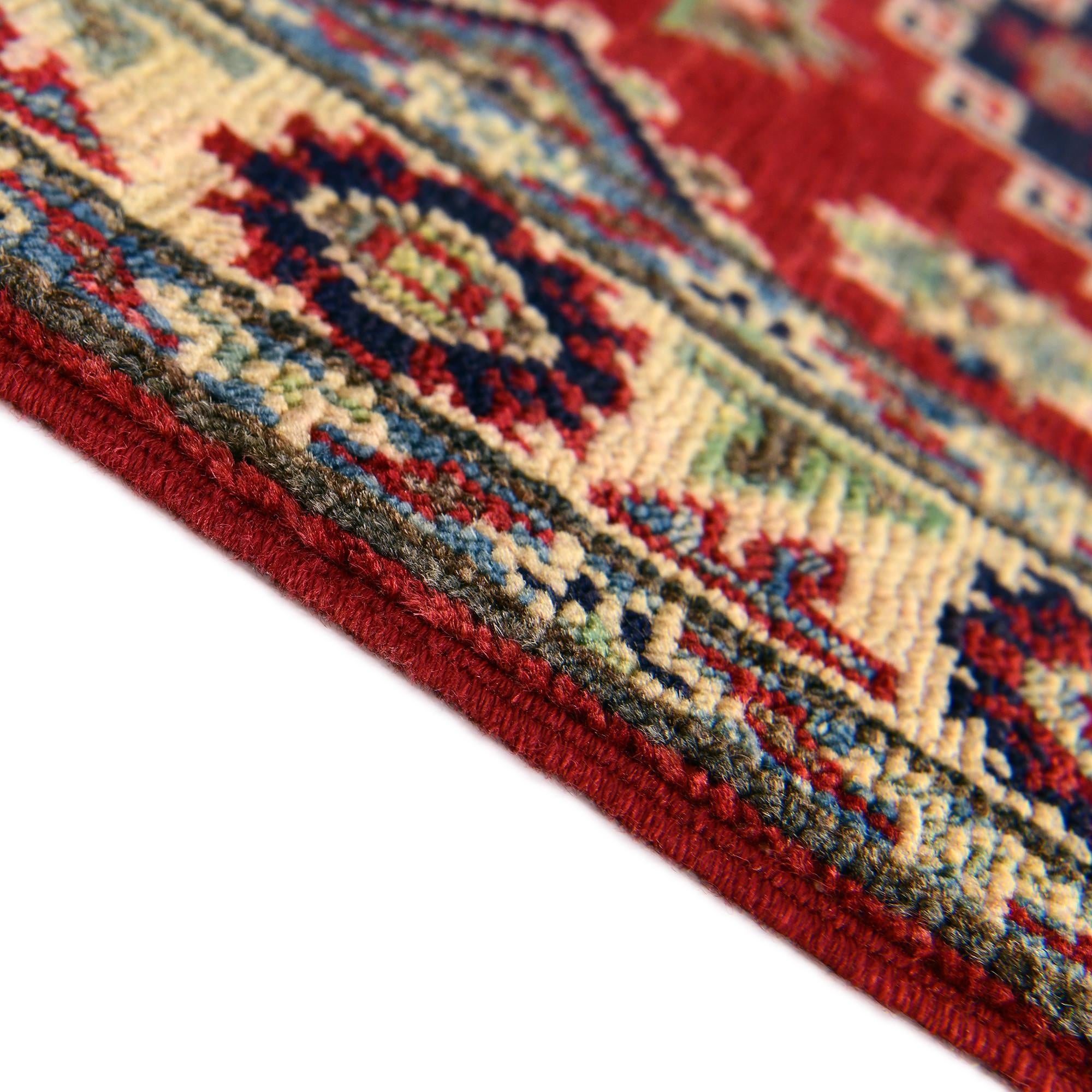 60cm x 90cm Hand Knotted Kazak Rug