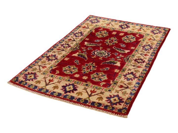 2' x 3' 2 Hand Knotted Kazak Rug