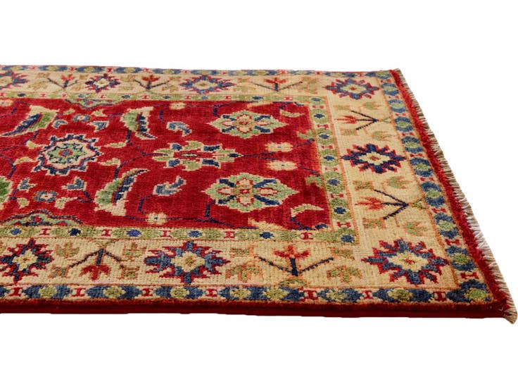 Detail image of 2' x 3' 2 Hand Knotted Kazak Rug