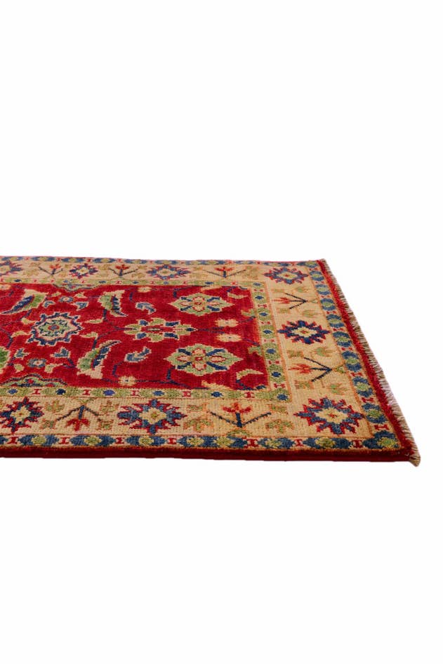 Detail image of 2' x 3' 2 Hand Knotted Kazak Rug