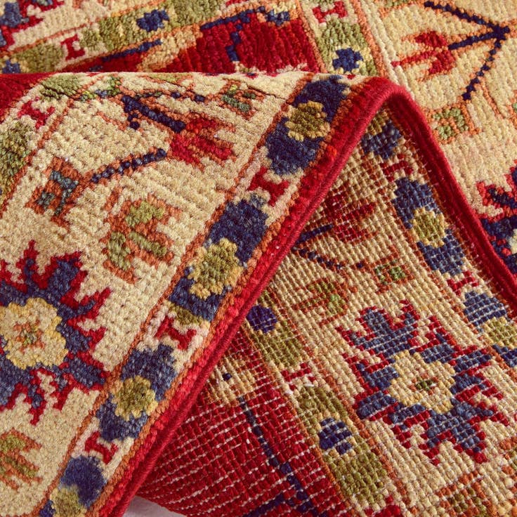Detail image of 2' x 3' 2 Hand Knotted Kazak Rug
