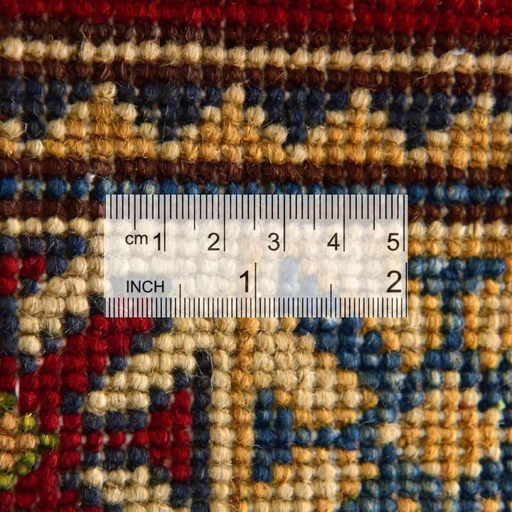 1' 11 x 3' 3 Hand Knotted Kazak Rug