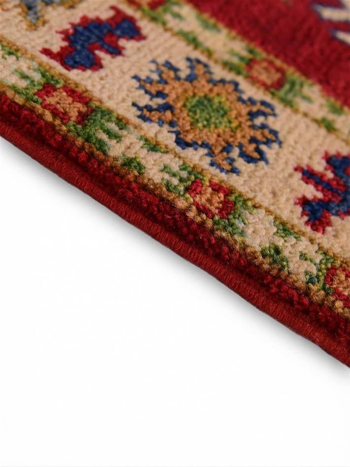 Detail image of 2' x 3' 2 Hand Knotted Kazak Rug