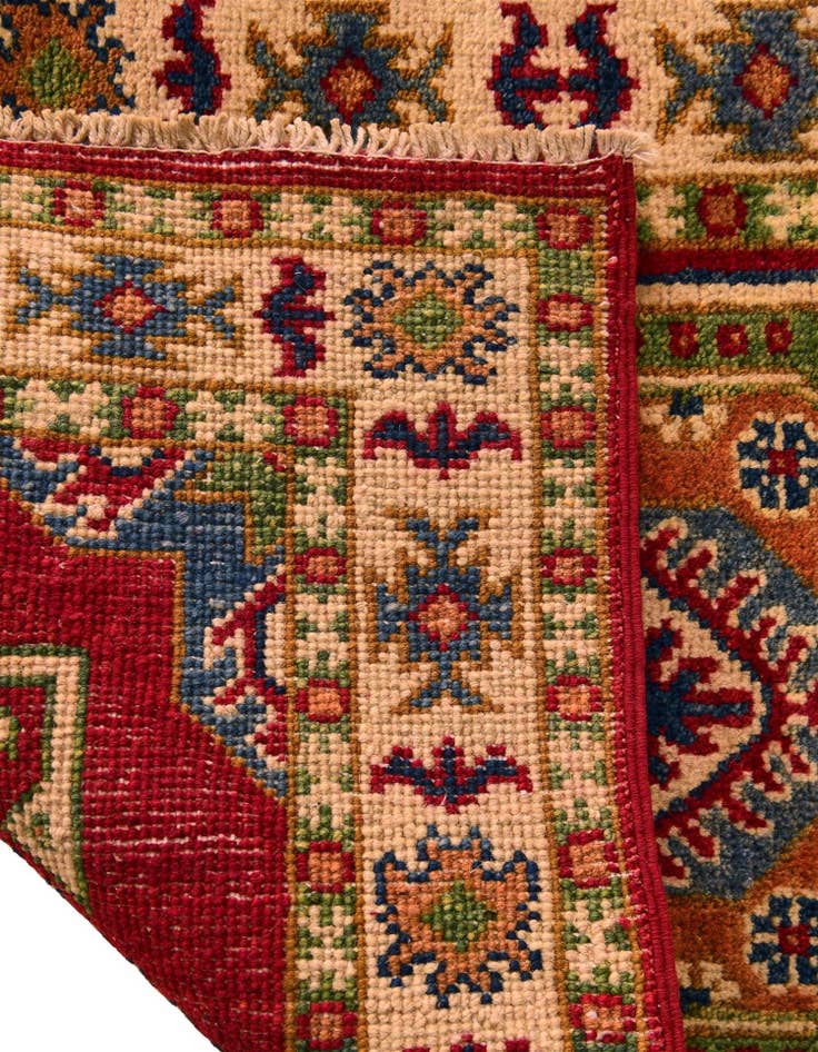 Detail image of 2' x 3' 2 Hand Knotted Kazak Rug