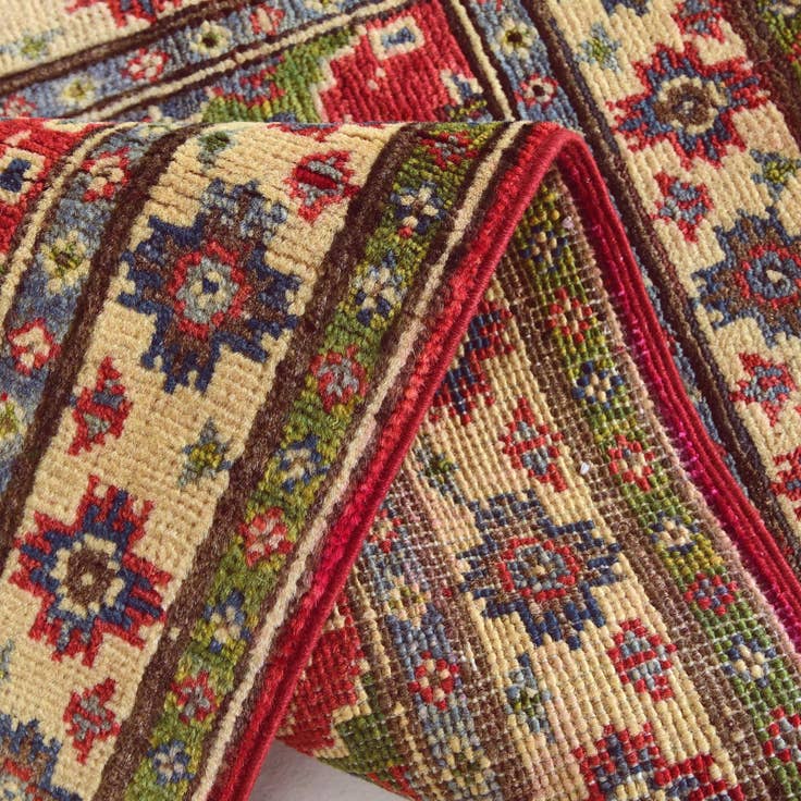 Detail image of 1' 11 x 3' 2 Hand Knotted Kazak Rug