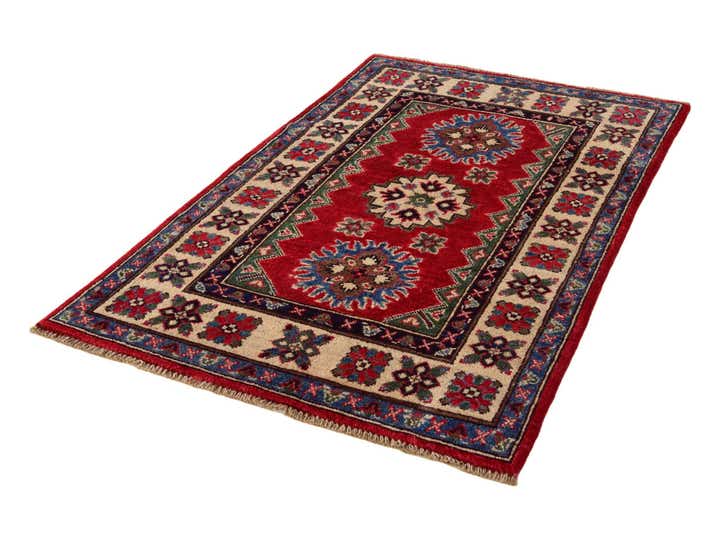 2' 7 x 4' 3 Hand Knotted Kazak Rug