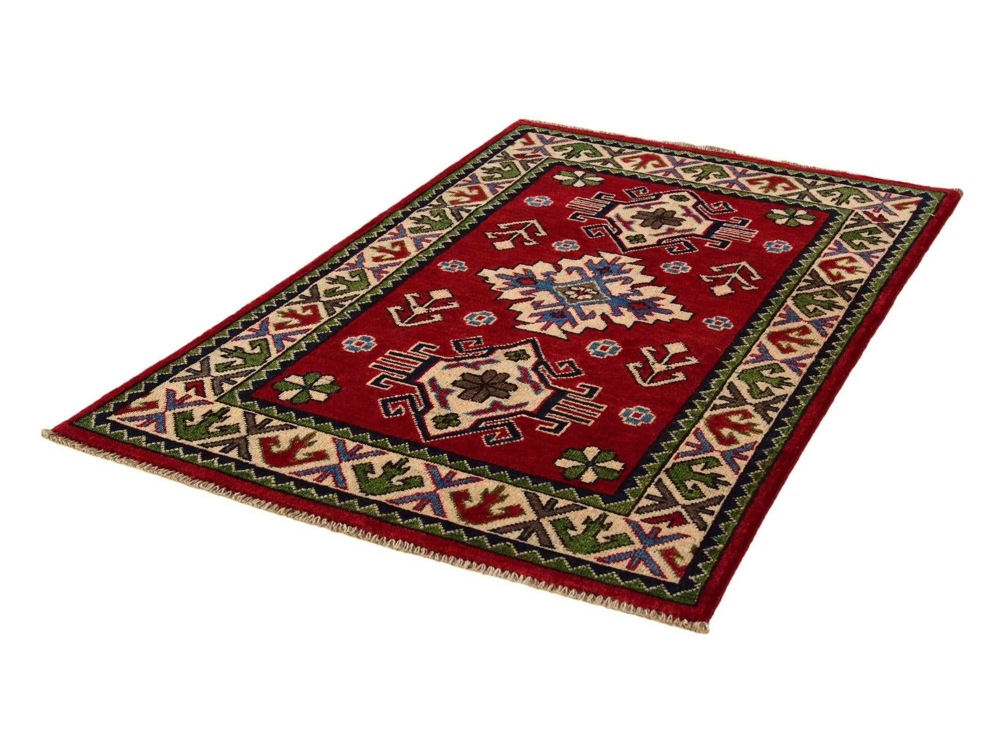 2' 8 x 4' 2 Hand Knotted Kazak Rug