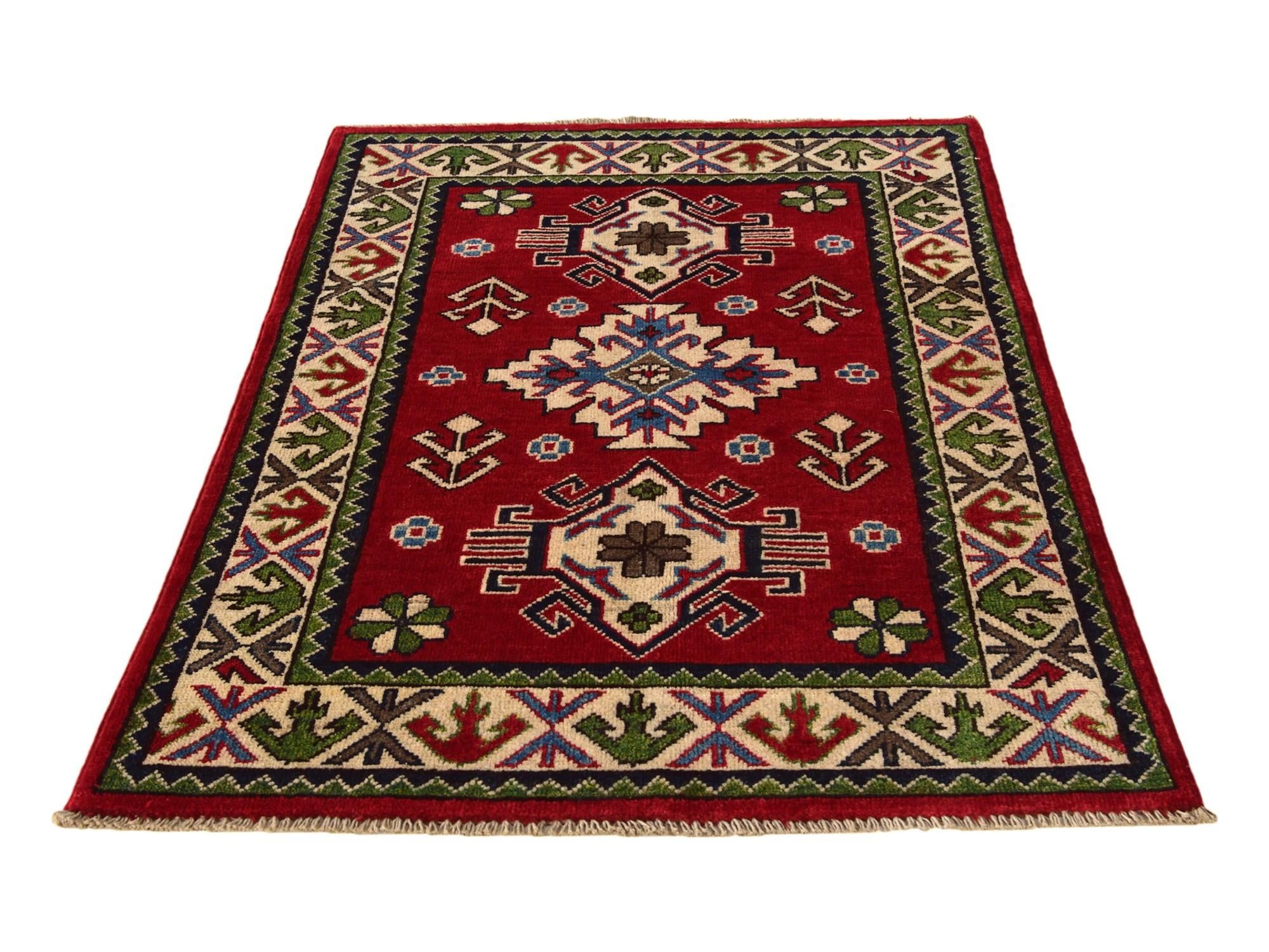 2' 8 x 4' 2 Hand Knotted Kazak Rug