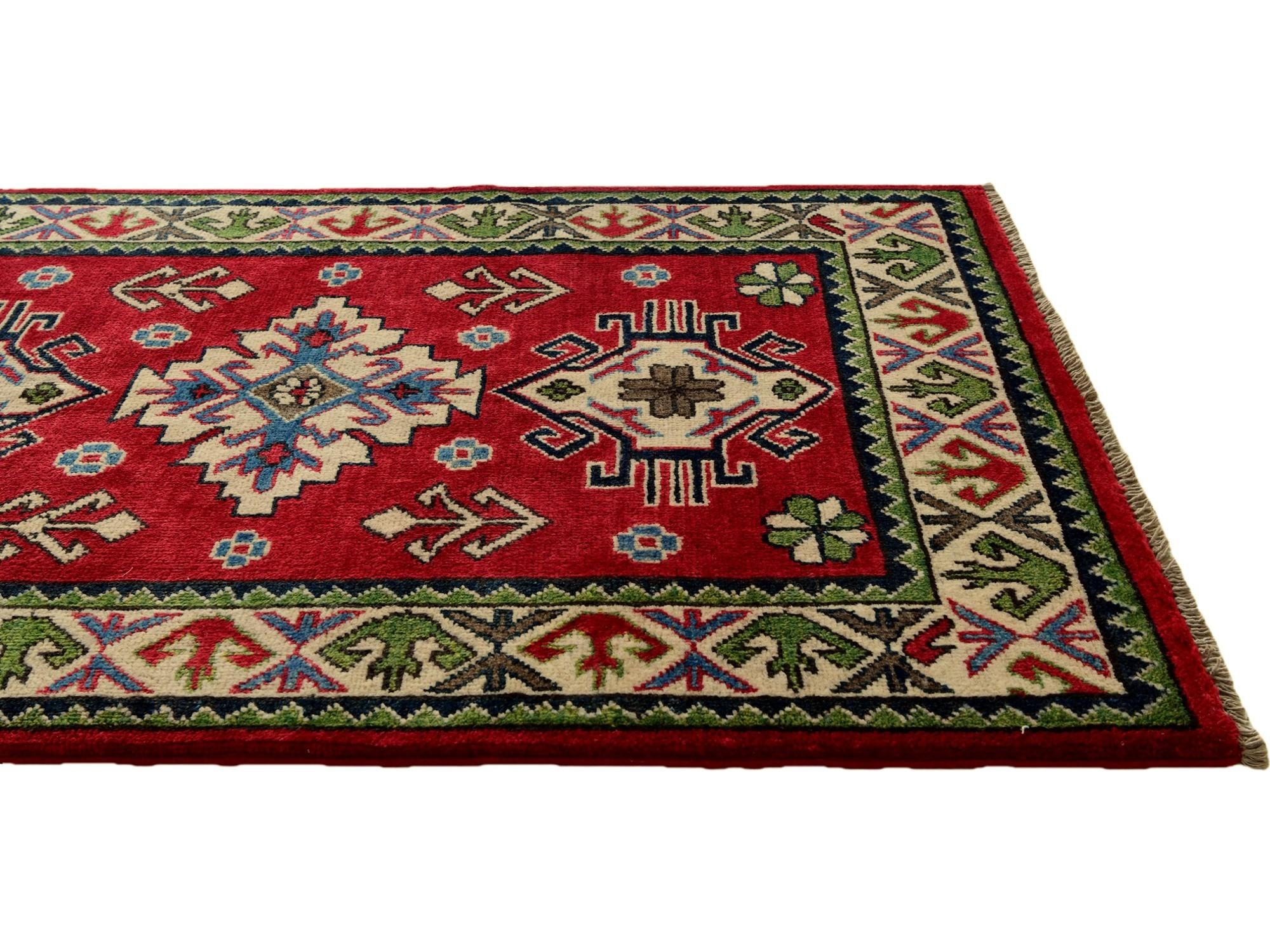 2' 8 x 4' 2 Hand Knotted Kazak Rug
