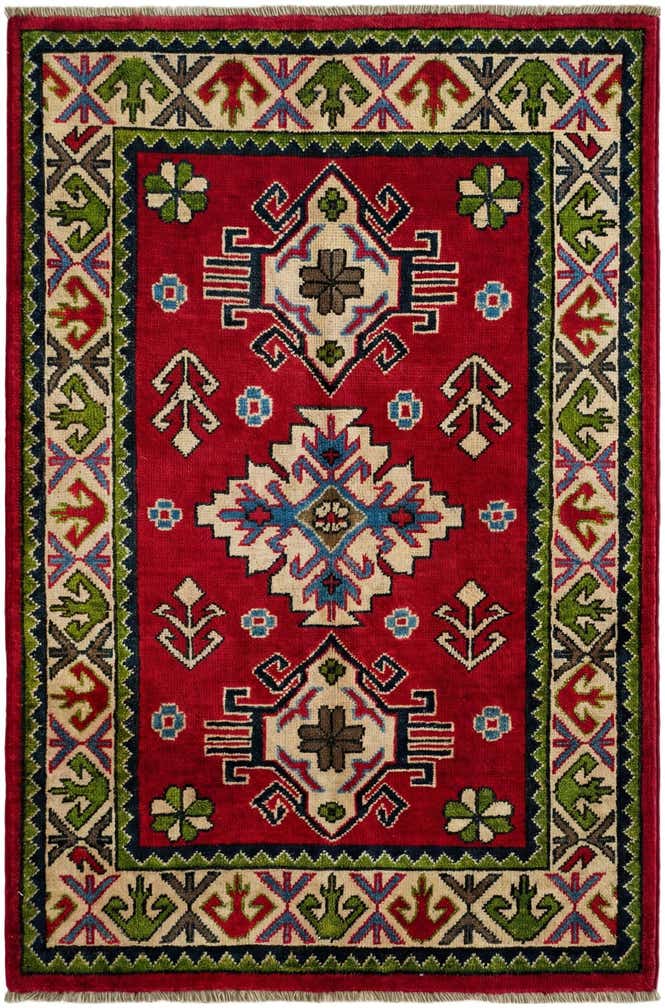 2' 8 x 4' 2 Hand Knotted Kazak Rug