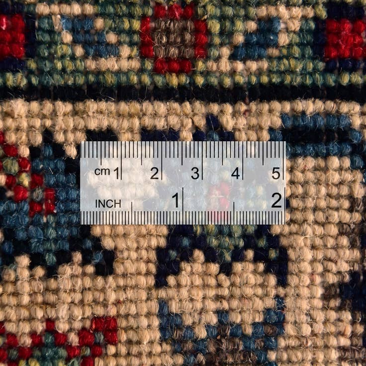 Detail image of 2' 9 x 3' 8 Hand Knotted Kazak Rug
