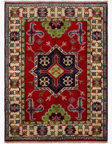 2' 9 x 3' 8 Hand Knotted Kazak Rug