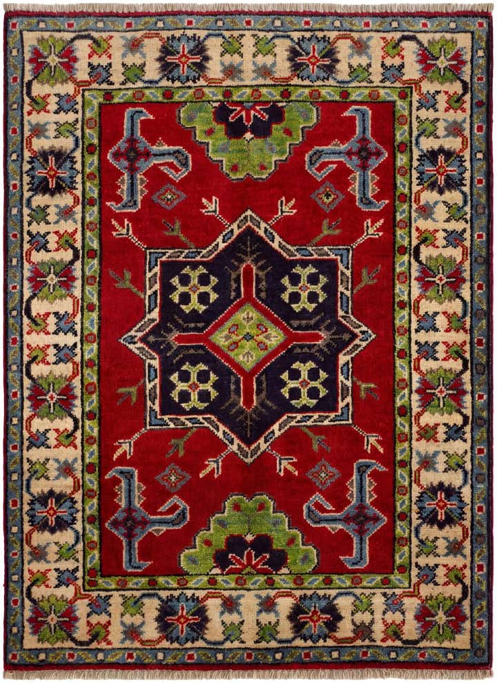 2' 9 x 3' 8 Hand Knotted Kazak Rug
