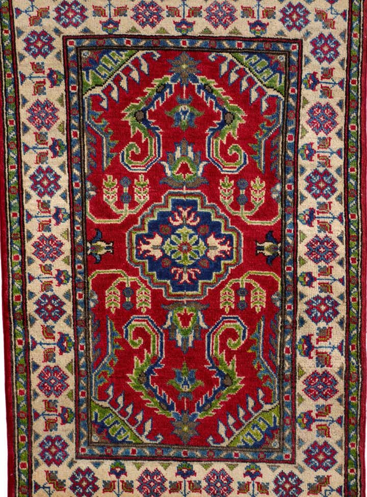 2' 7 x 3' 10 Hand Knotted Kazak Rug