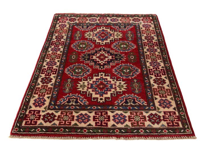2' 7 x 4' 2 Hand Knotted Kazak Rug