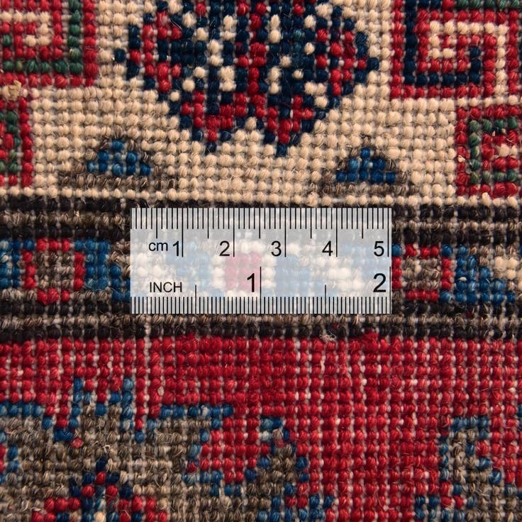 Detail image of 2' 7 x 4' 2 Hand Knotted Kazak Rug