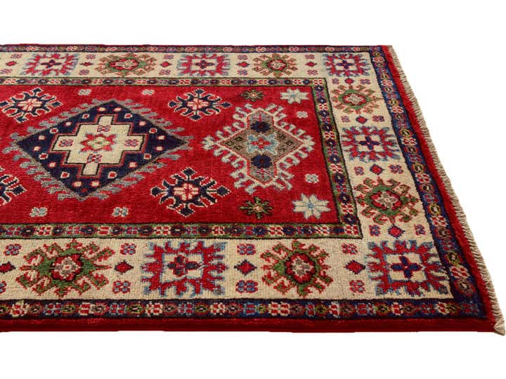 2' 9 x 3' 11 Hand Knotted Kazak Rug