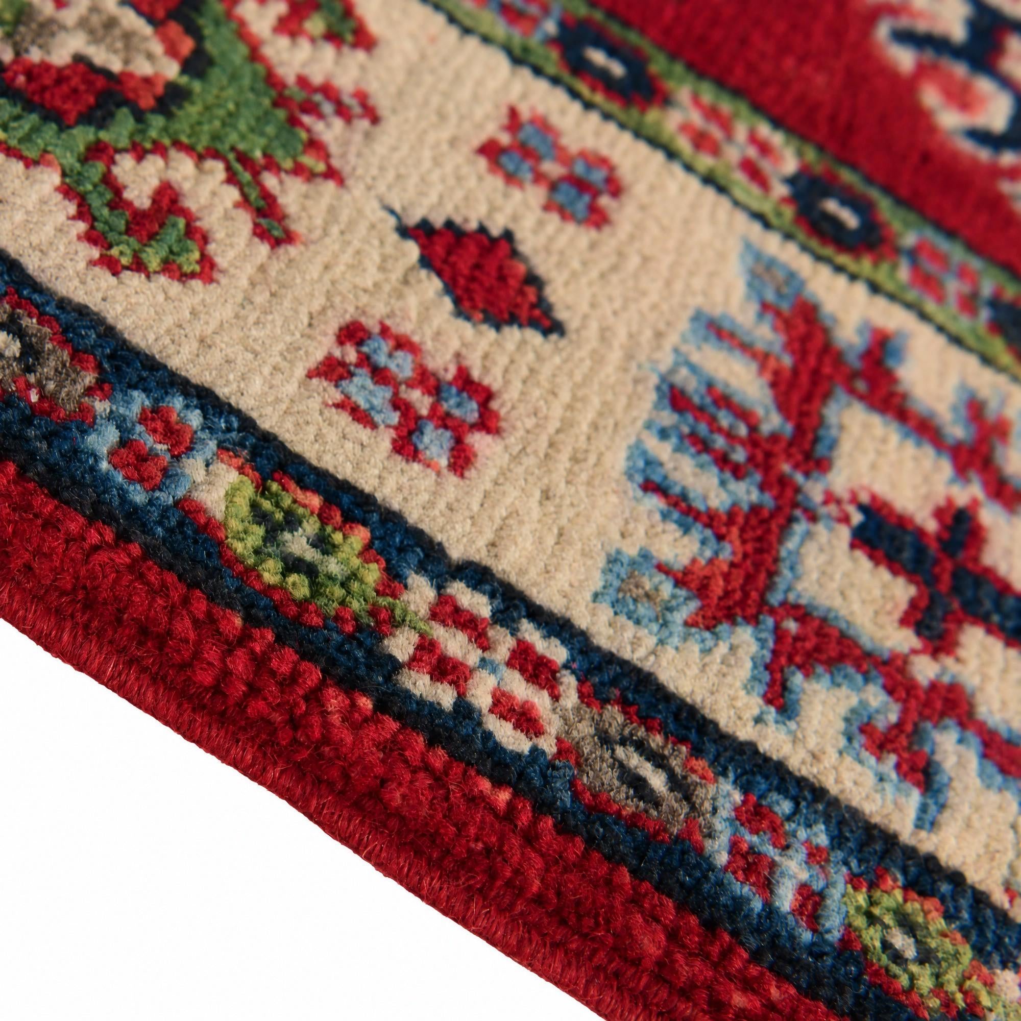 Detail image 8 of 12: 2' 9 x 3' 11 Hand Knotted Kazak Rug