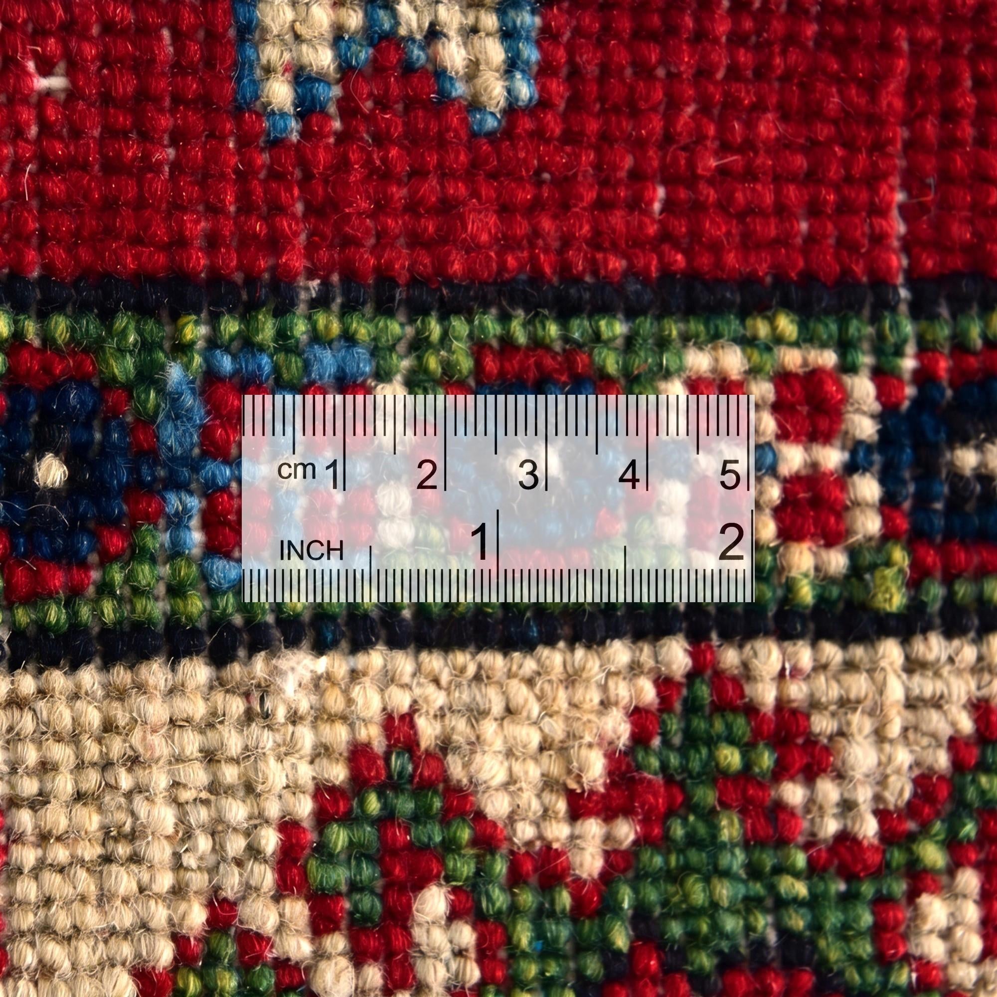 2' 9 x 3' 11 Hand Knotted Kazak Rug