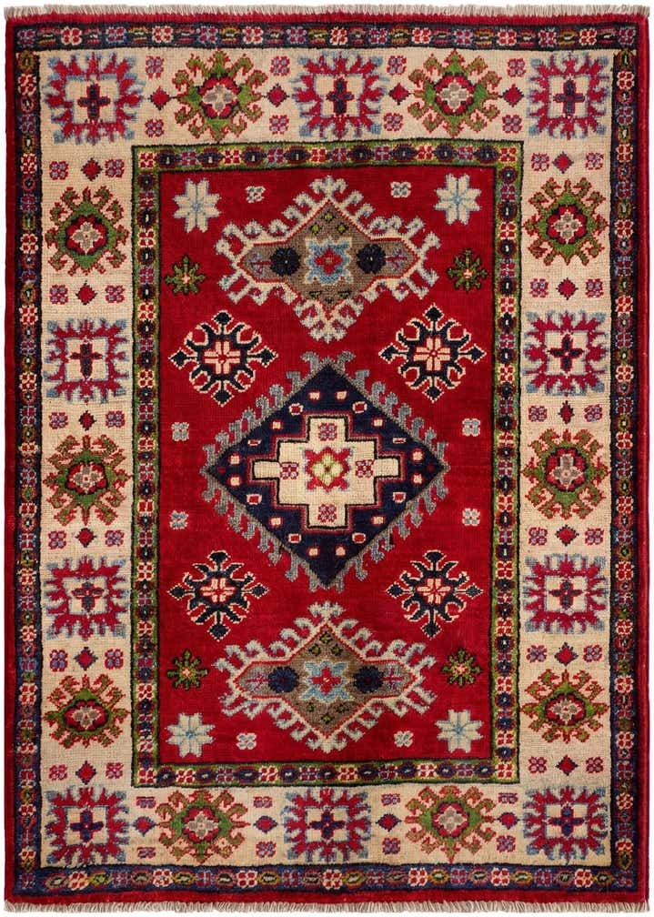 2' 9 x 3' 11 Hand Knotted Kazak Rug