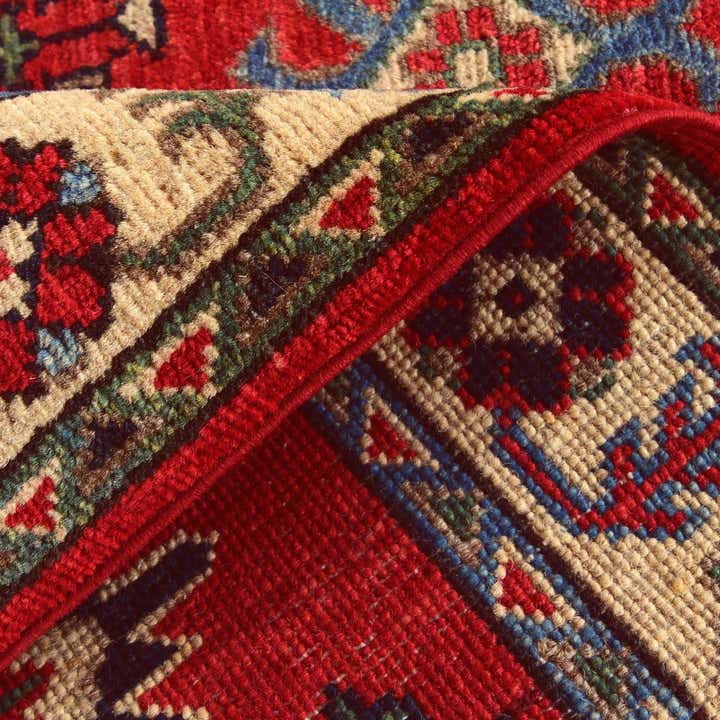 2' 7 x 4' Hand Knotted Kazak Rug
