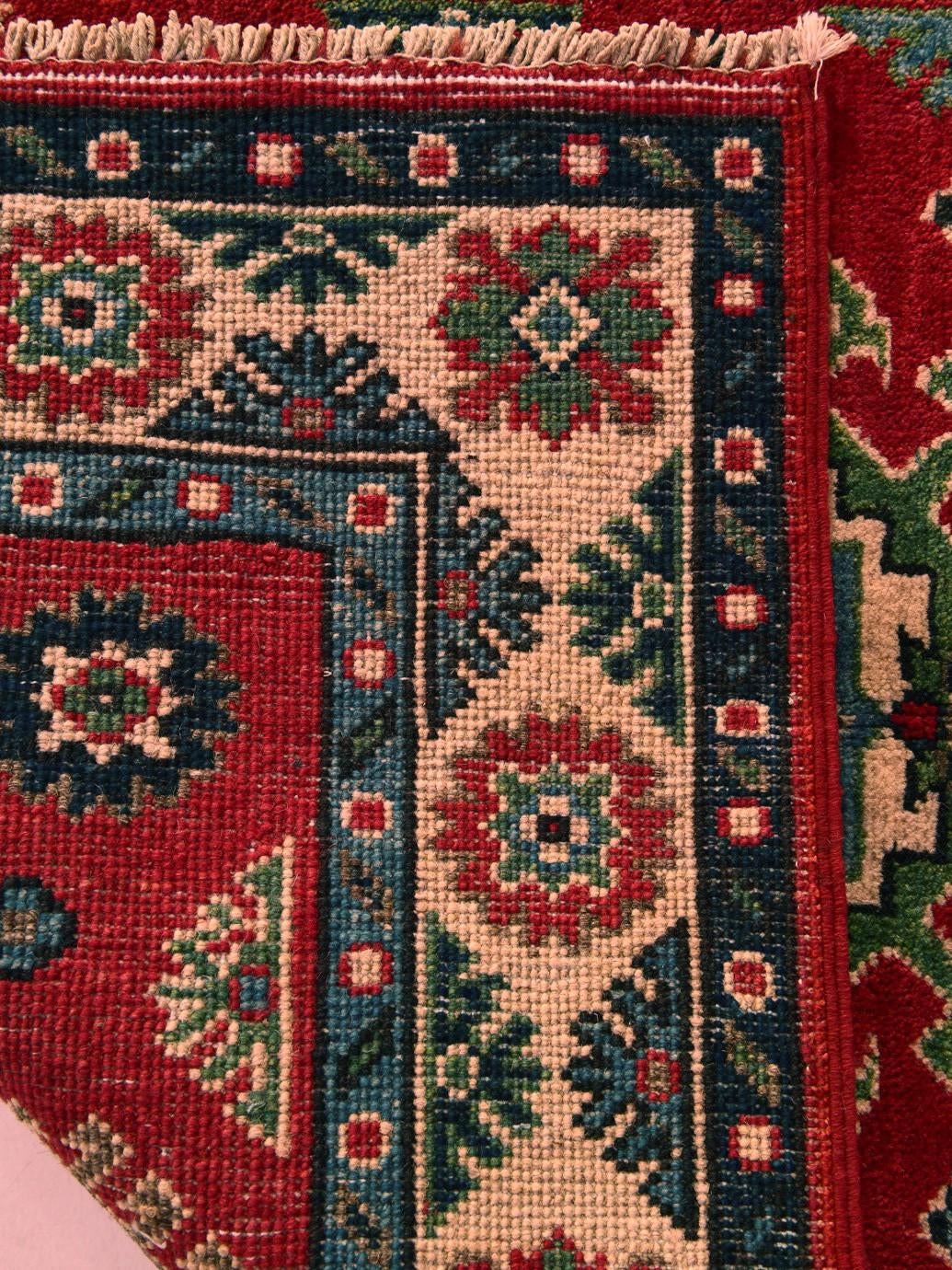 85cm x 120cm Hand Knotted Kazak Rug