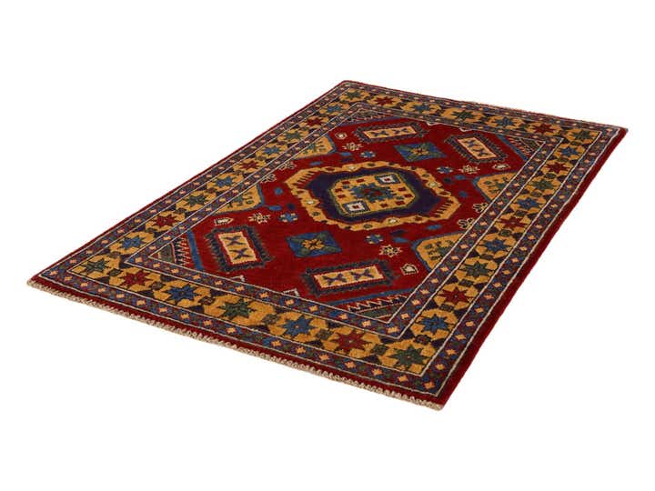 2' 8 x 4' 3 Hand Knotted Kazak Rug