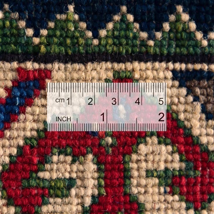 Detail image of 2' 9 x 4' 1 Hand Knotted Kazak Rug