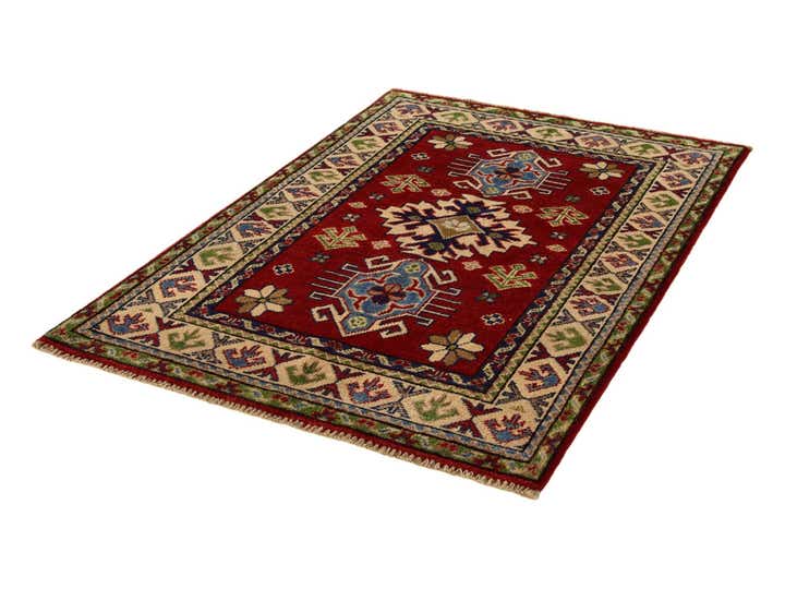 2' 9 x 3' 11 Hand Knotted Kazak Rug