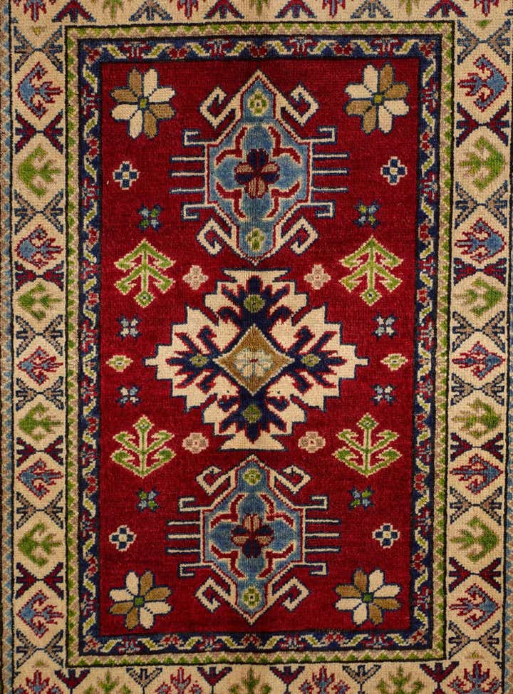 2' 9 x 3' 11 Hand Knotted Kazak Rug