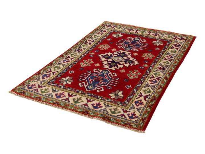 2' 8 x 4' 3 Hand Knotted Kazak Rug