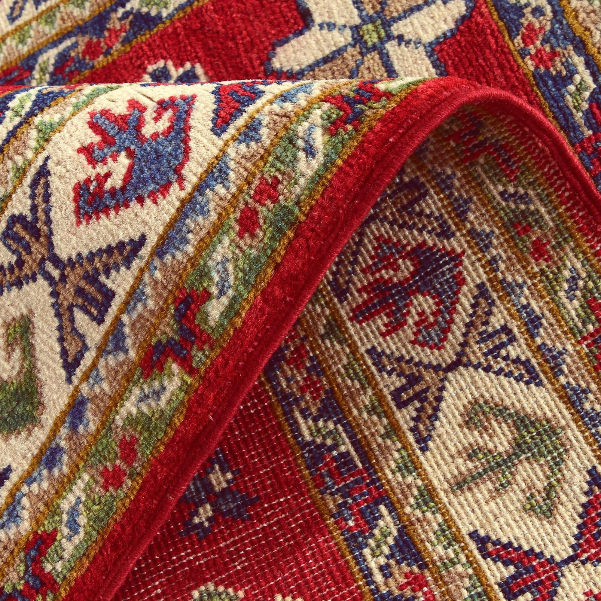 2' 8 x 4' 3 Hand Knotted Kazak Rug